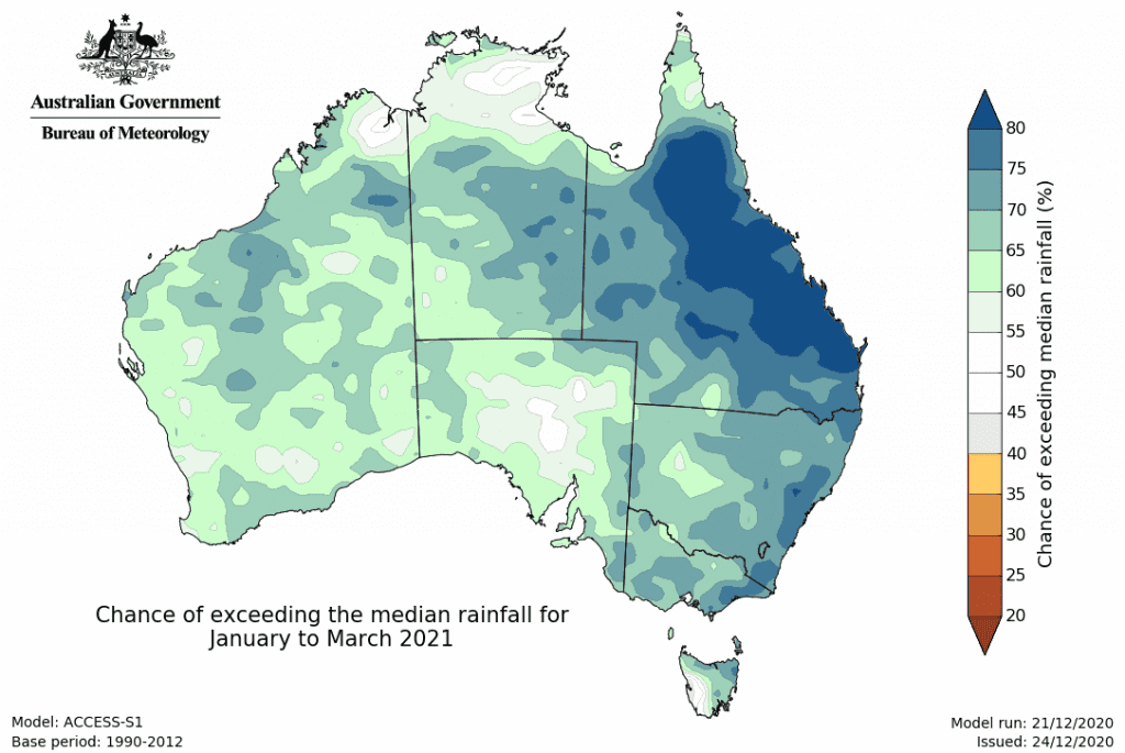 210106 Weekly rainfall map 002 - Grain Central